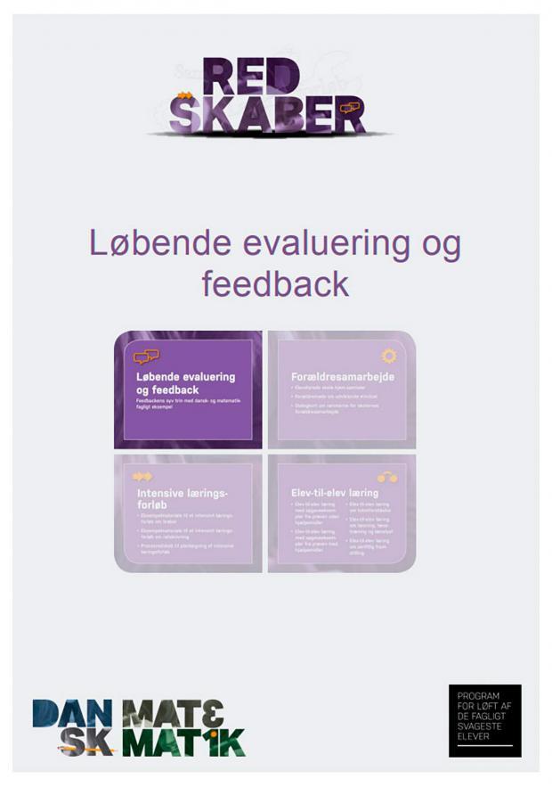 Løbende Evaluering Og Feedback - Dansk - GRUNDSKOLE | Emu.dk